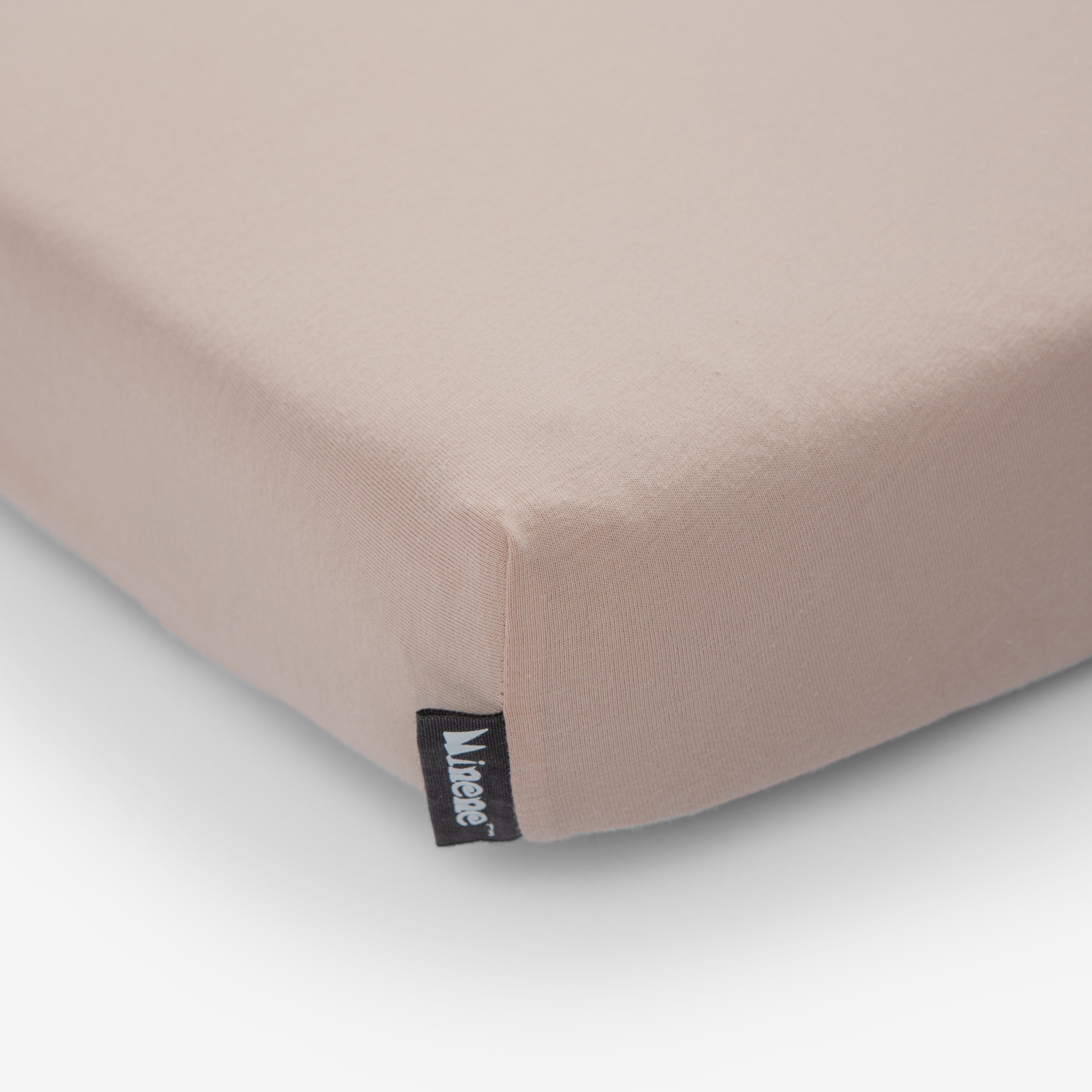 Jersey Crib Sheet EMB - size: 90 x 60cm