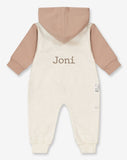 Hooded Overall With Zipper FB4