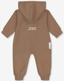 Hooded Overall With Zipper FB4