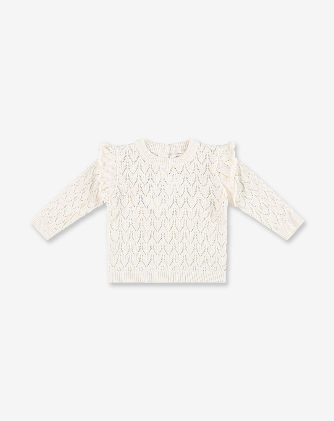 Girls Sweater With Ruffles S5