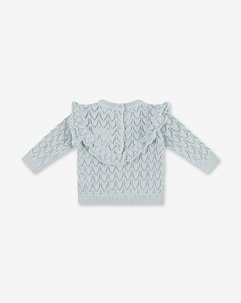 Girls Sweater With Ruffles S5