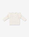 Sweater With Ruffles S12
