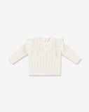 Sweater With Ruffles S12