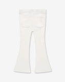 Rib flare Pants With Pockets A19