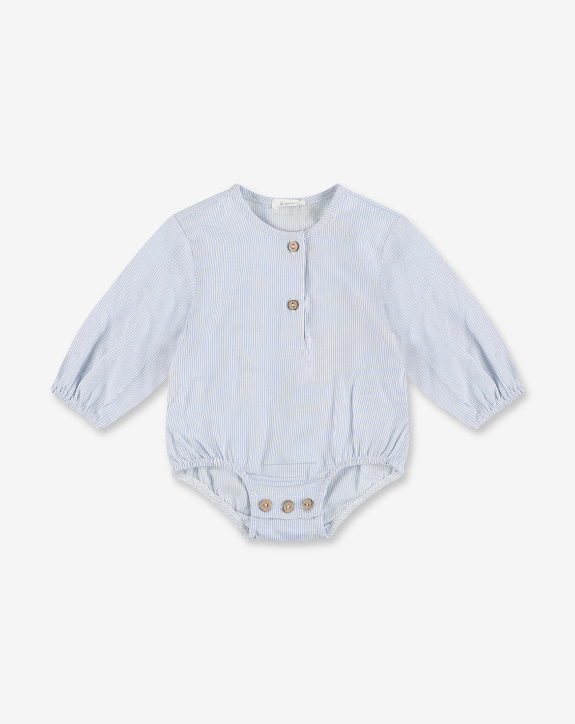 Button-up Bodysuit Shirt 0-3 BR8