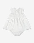 Baby Dress With Knit Top 0-3 BR37