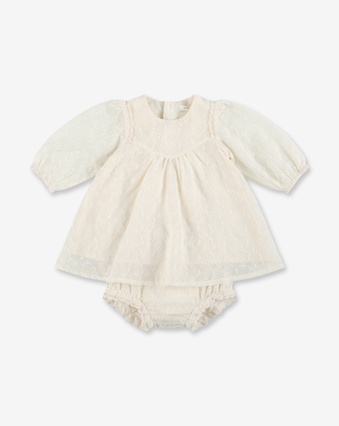 Woven Dress & Bloomers Set NB - BR45
