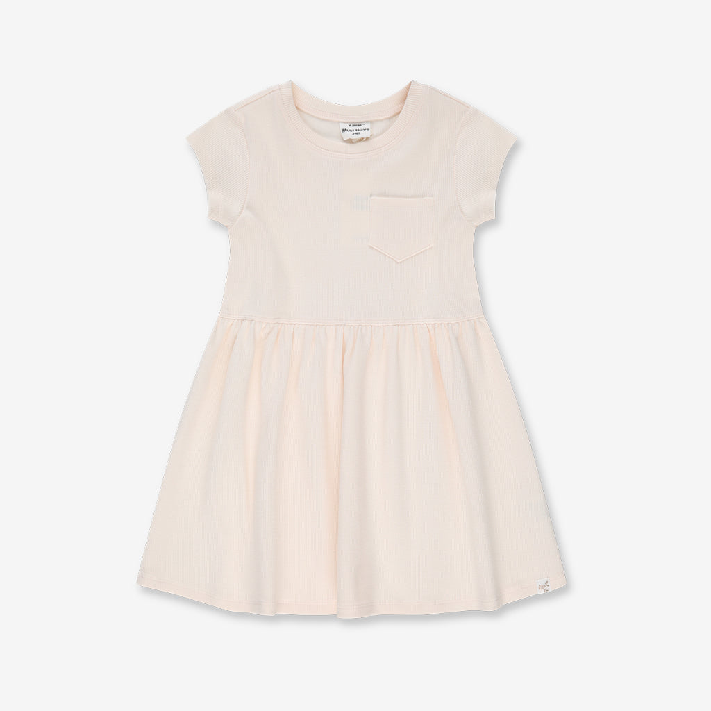 Girls Bell Rib Dress RIB14