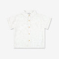 Boys Woven Button Shirt With Short Sleeves WB