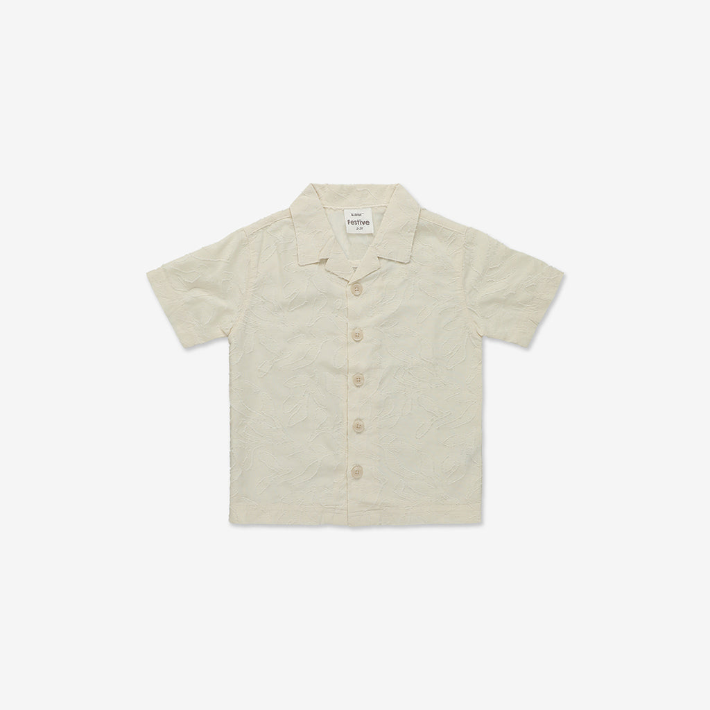 Short Sleeve Button-Down Shirt WB