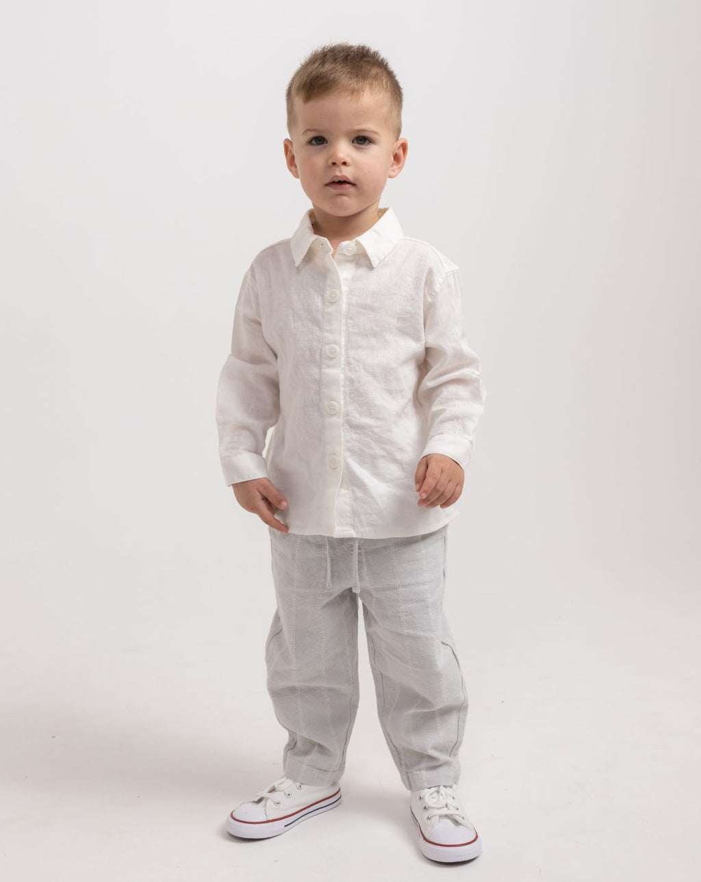 Linen Long Jogger Pants WB
