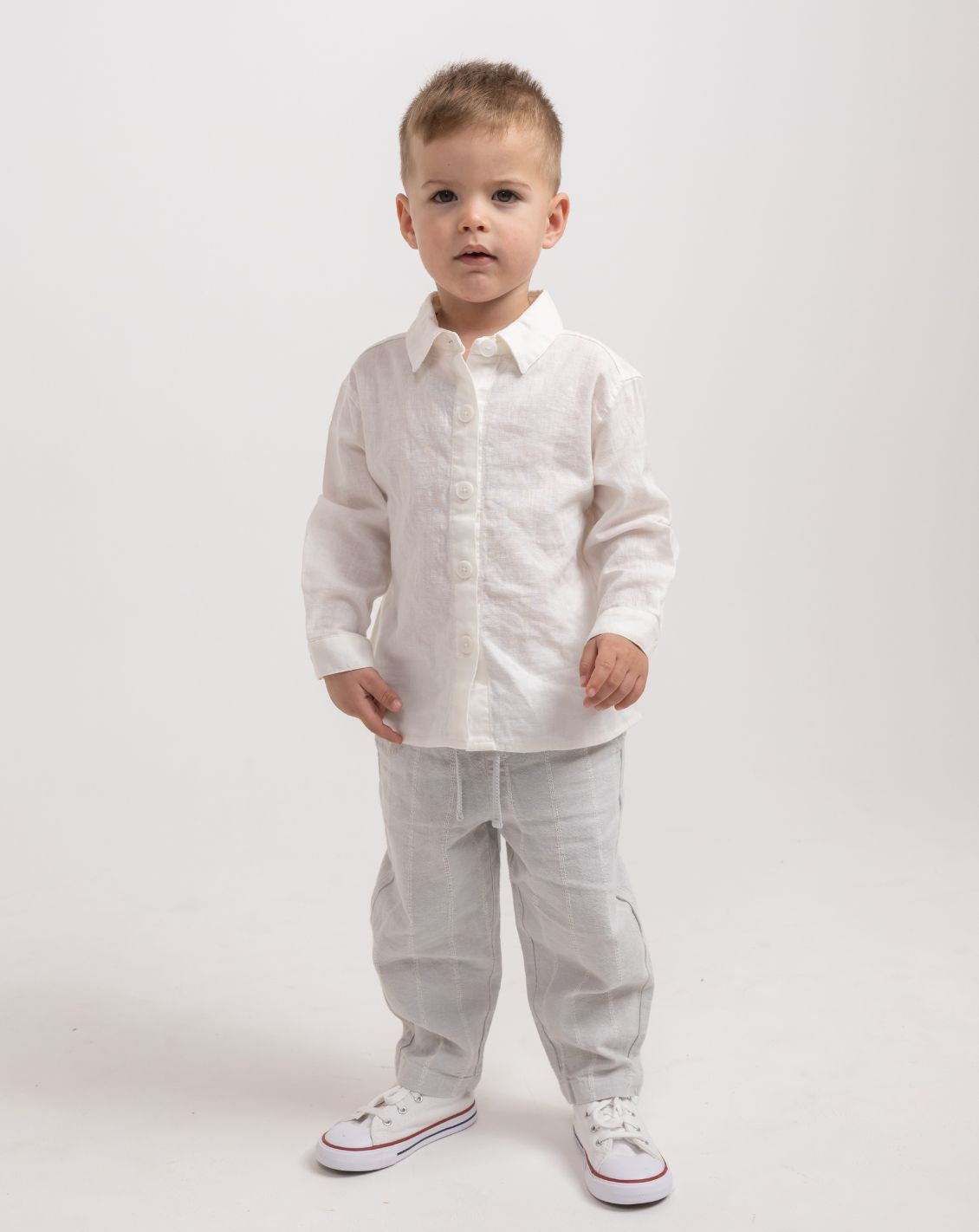 Linen Long Jogger Pants WB