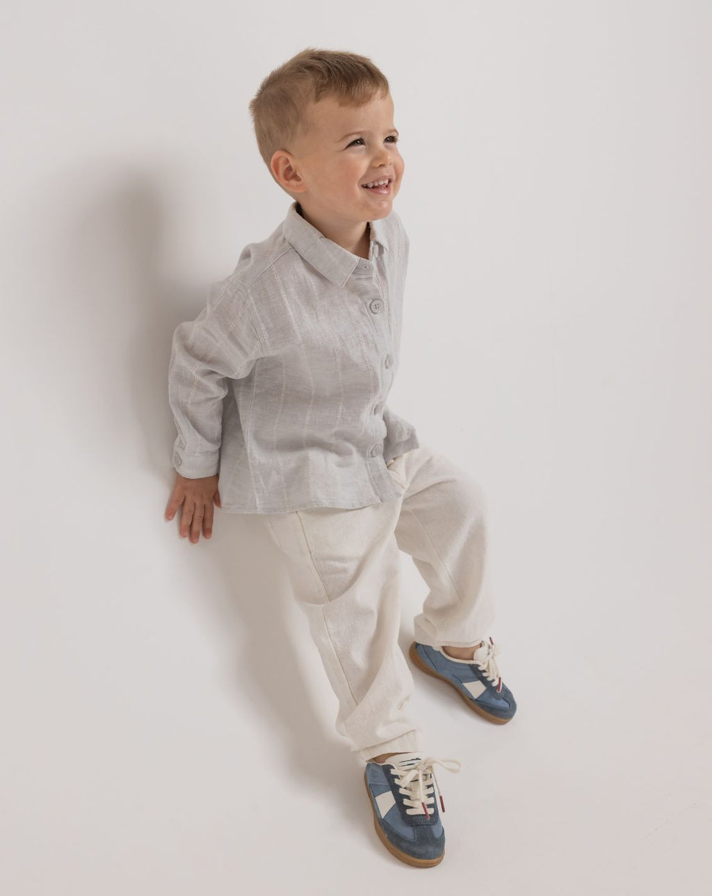 Linen Long Jogger Pants WB