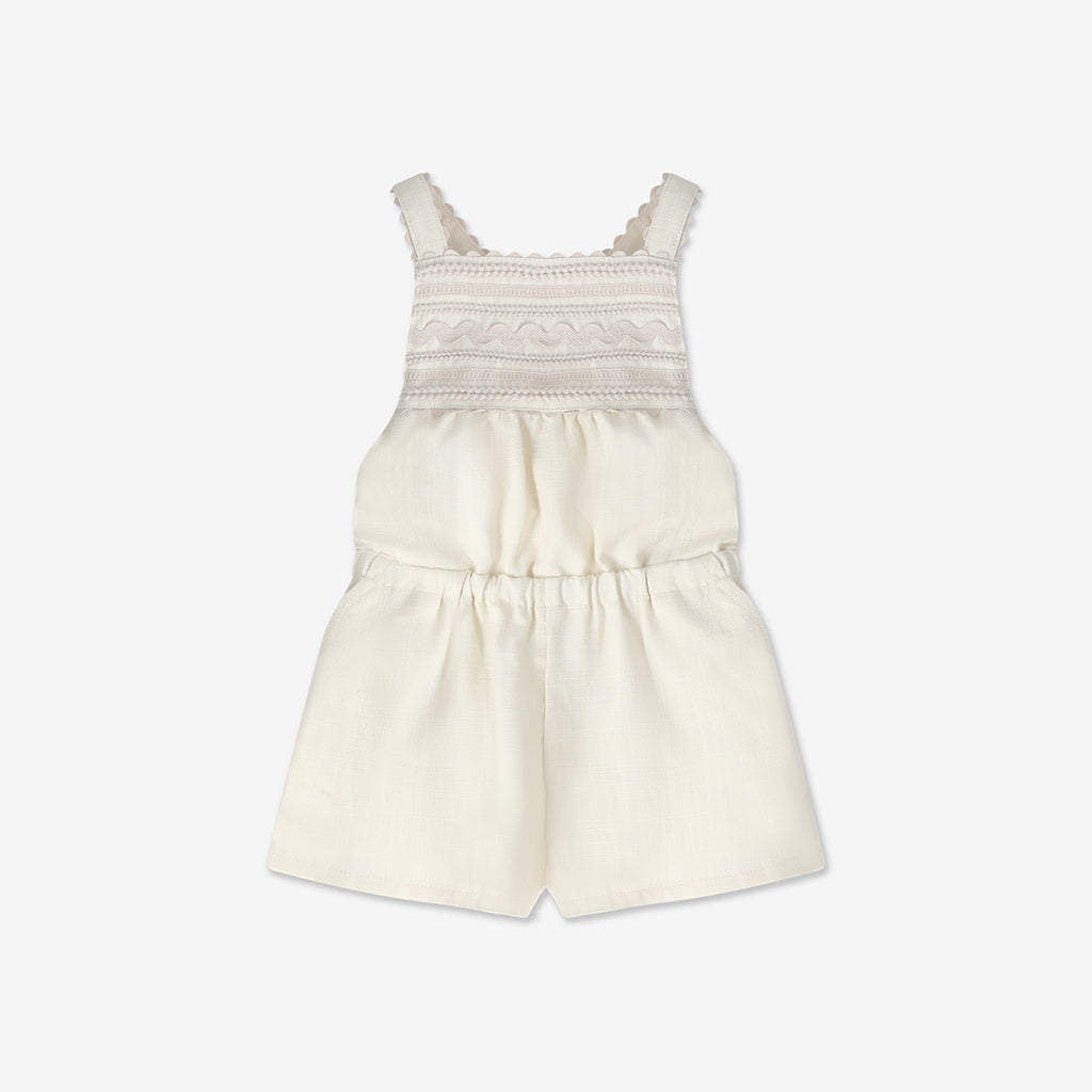 Flared Sleeve Woven Overall H