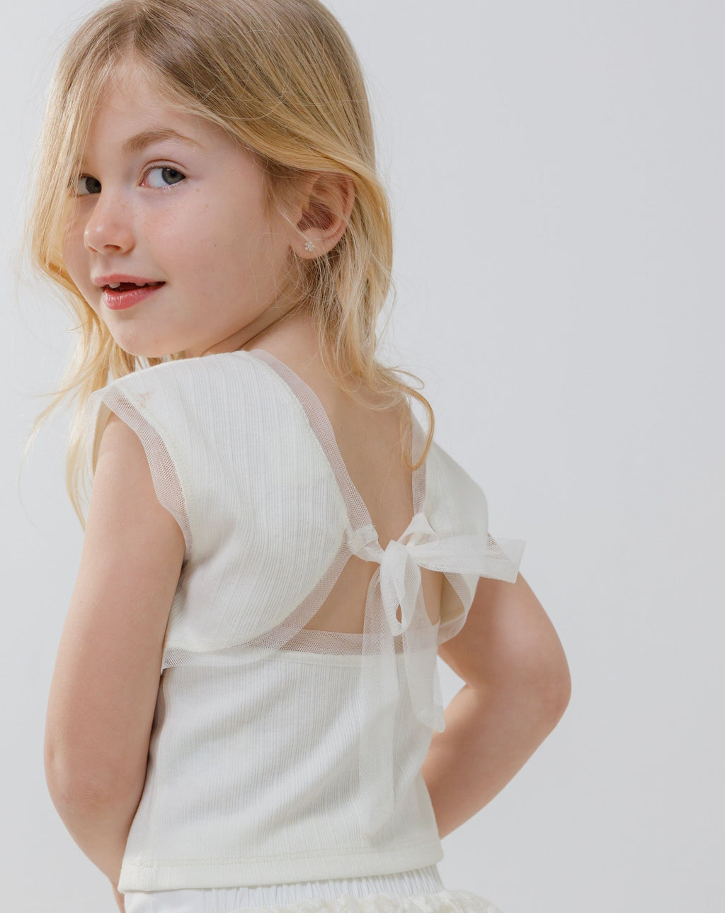 Gilrs Open Back Tee H