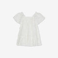 Embroidered Short seeve Mini Dress H