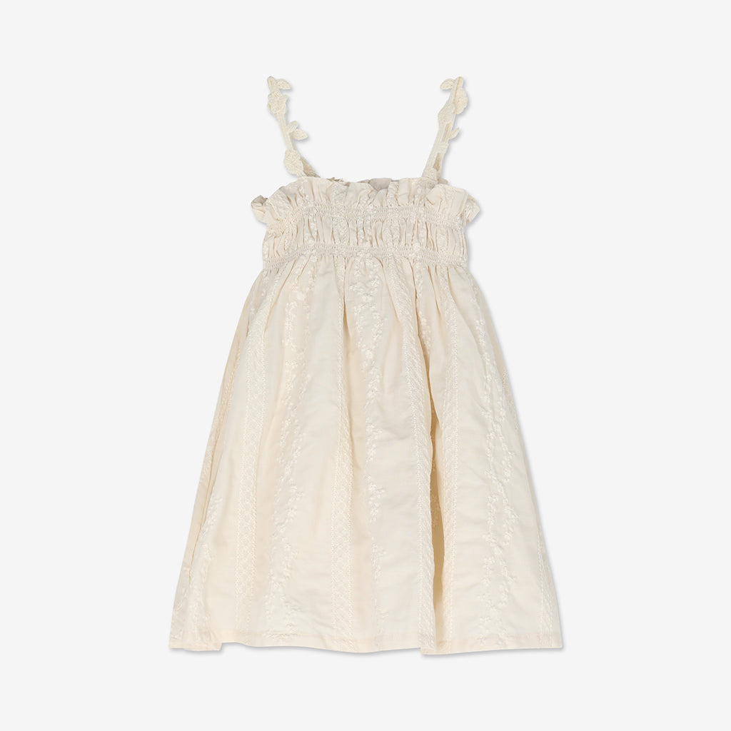 Strappy Embroidered Dress H