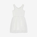 Sleeveless Tulle Dress H