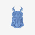 Side Cut-Out Puffy Bloomers Overall H