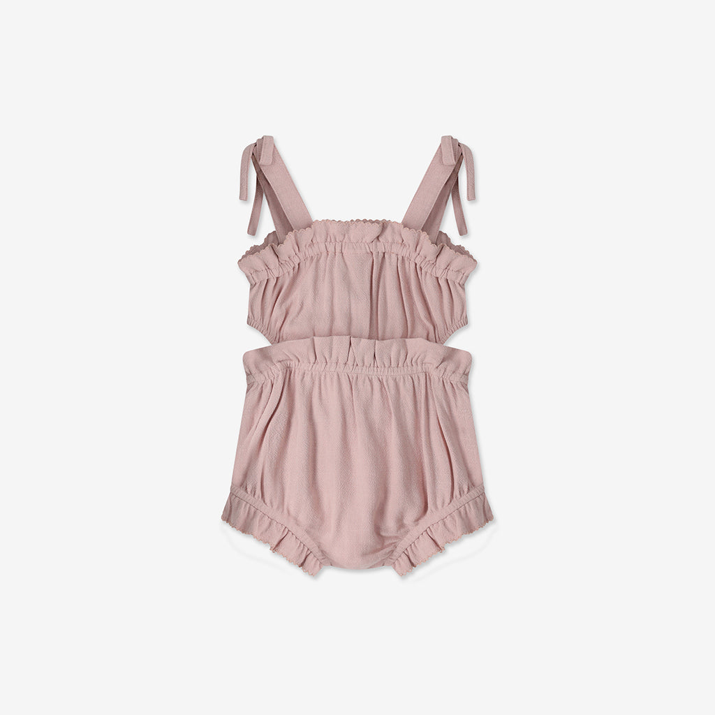 Side Cut-Out Puffy Bloomers Overall H