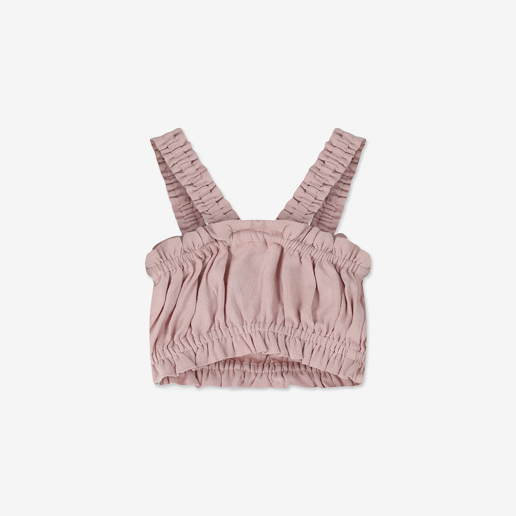 Cropped Woven Tank Top H