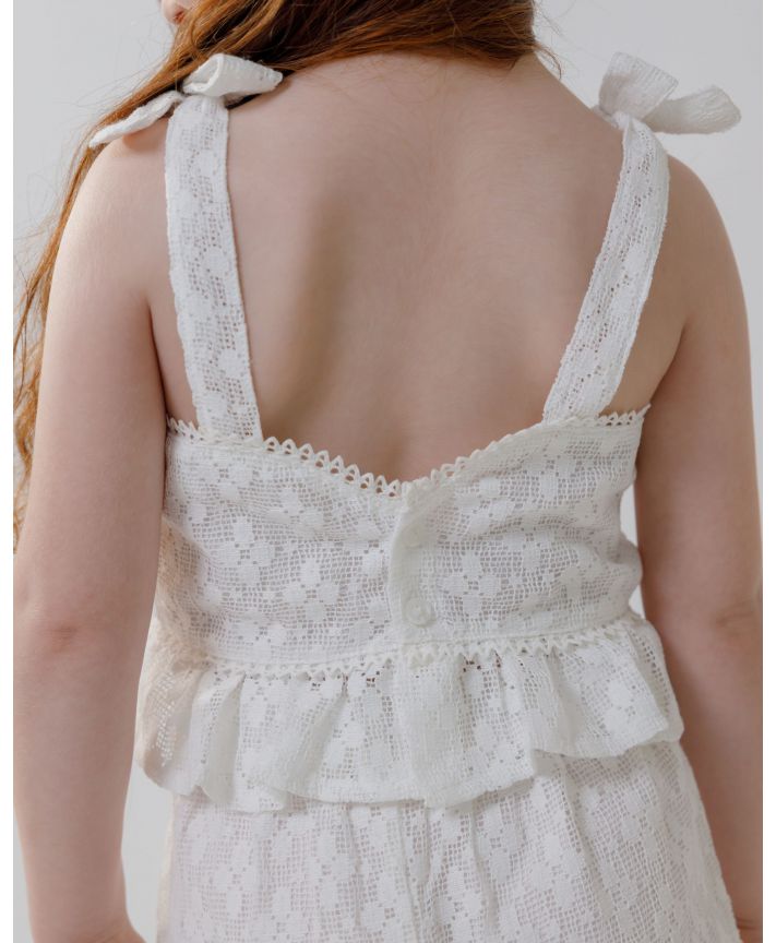 Peplum Textural Tank Top H