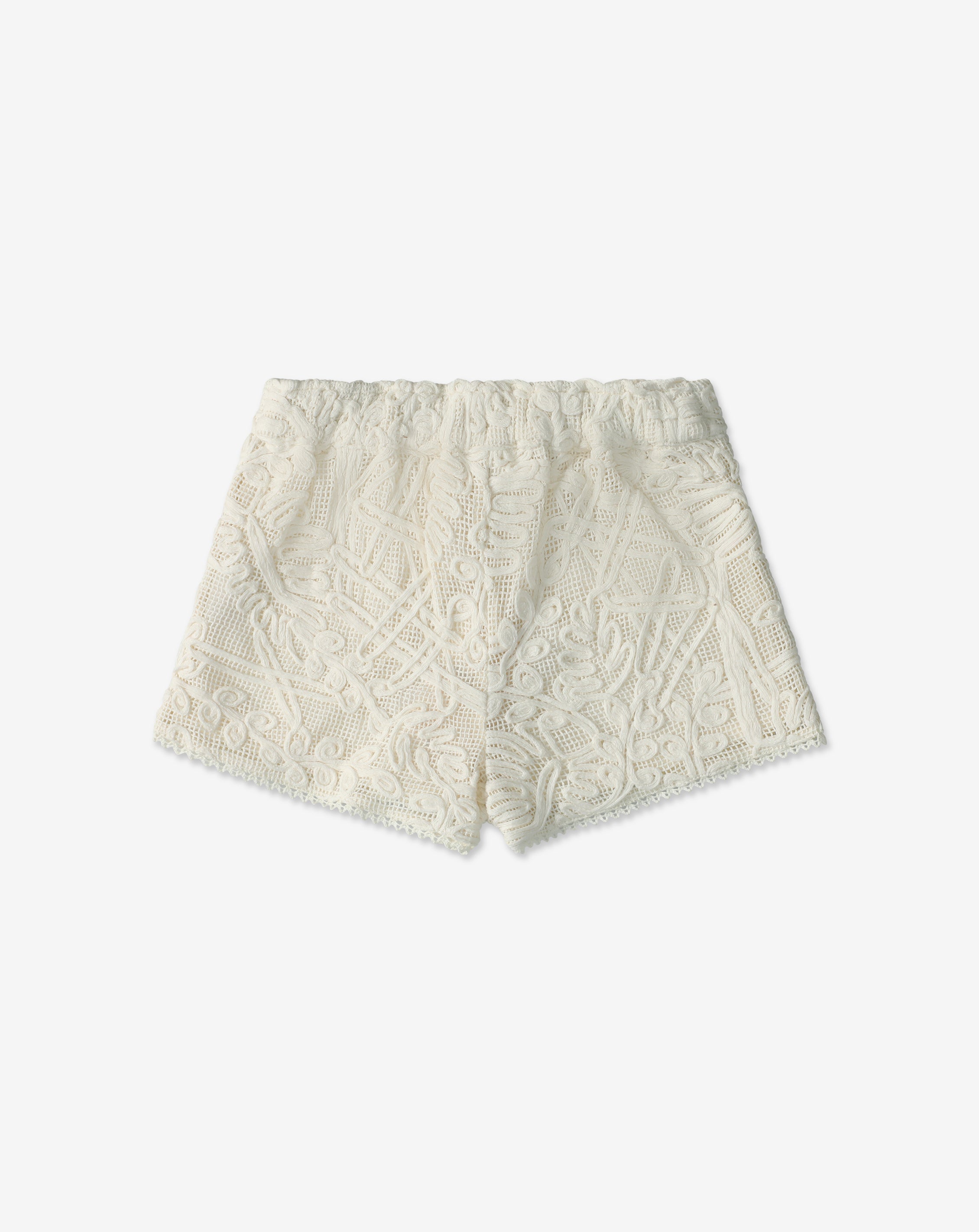 Textural Sohrt Pants H