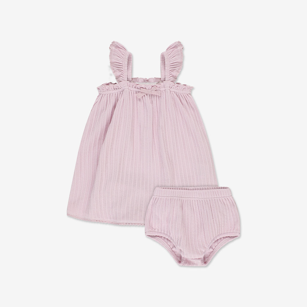 RIB Dress & Bloomers Set RIB