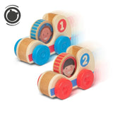 Melissa & Doug GO Tots Wooden Race Cars
