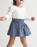 Woven Textural Skirt A16