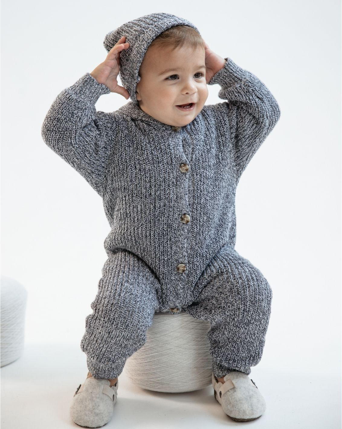 Hooded Overall with Fur S2