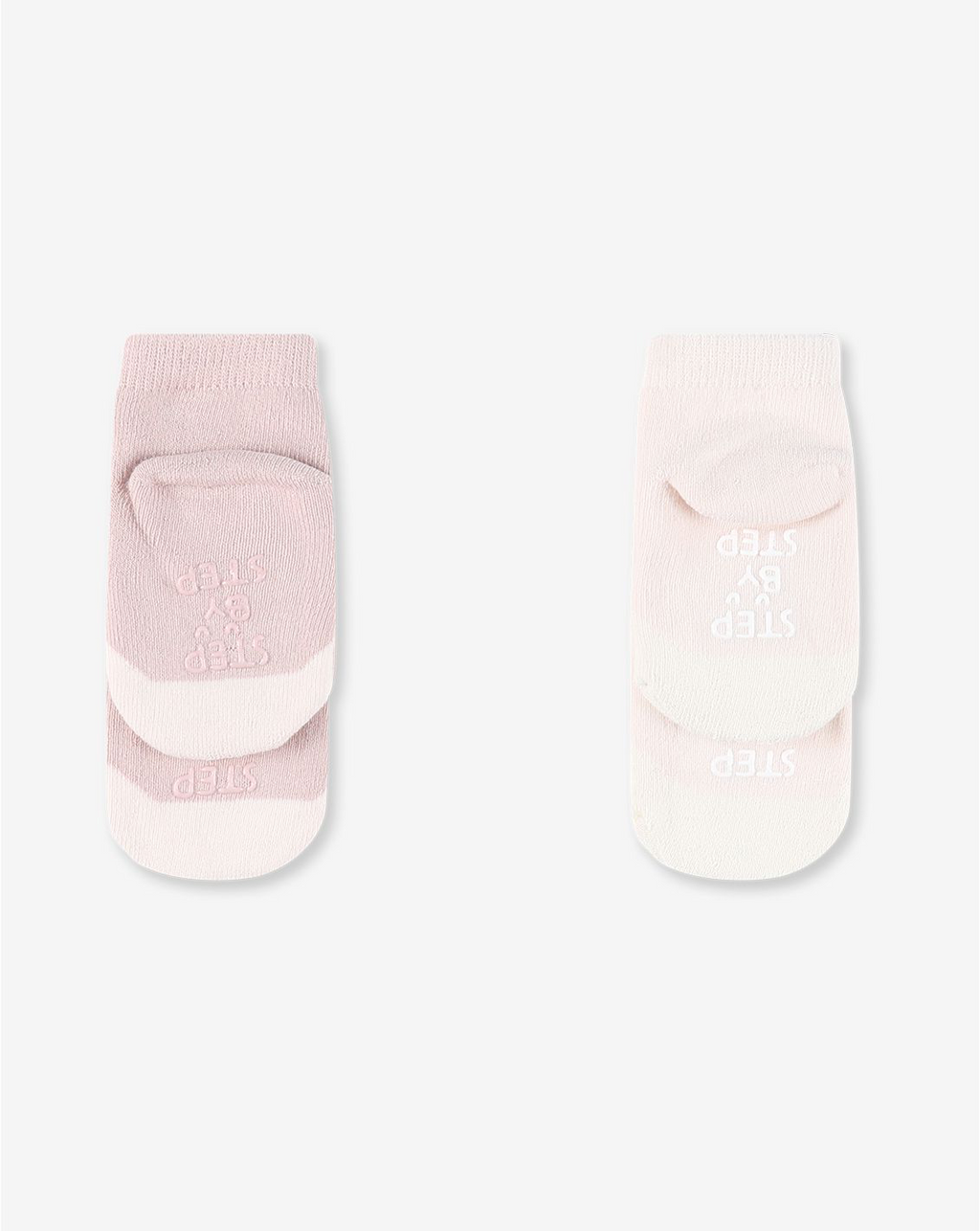 2 Pack Terry Footie Socks With Anti Slip SOCKS4