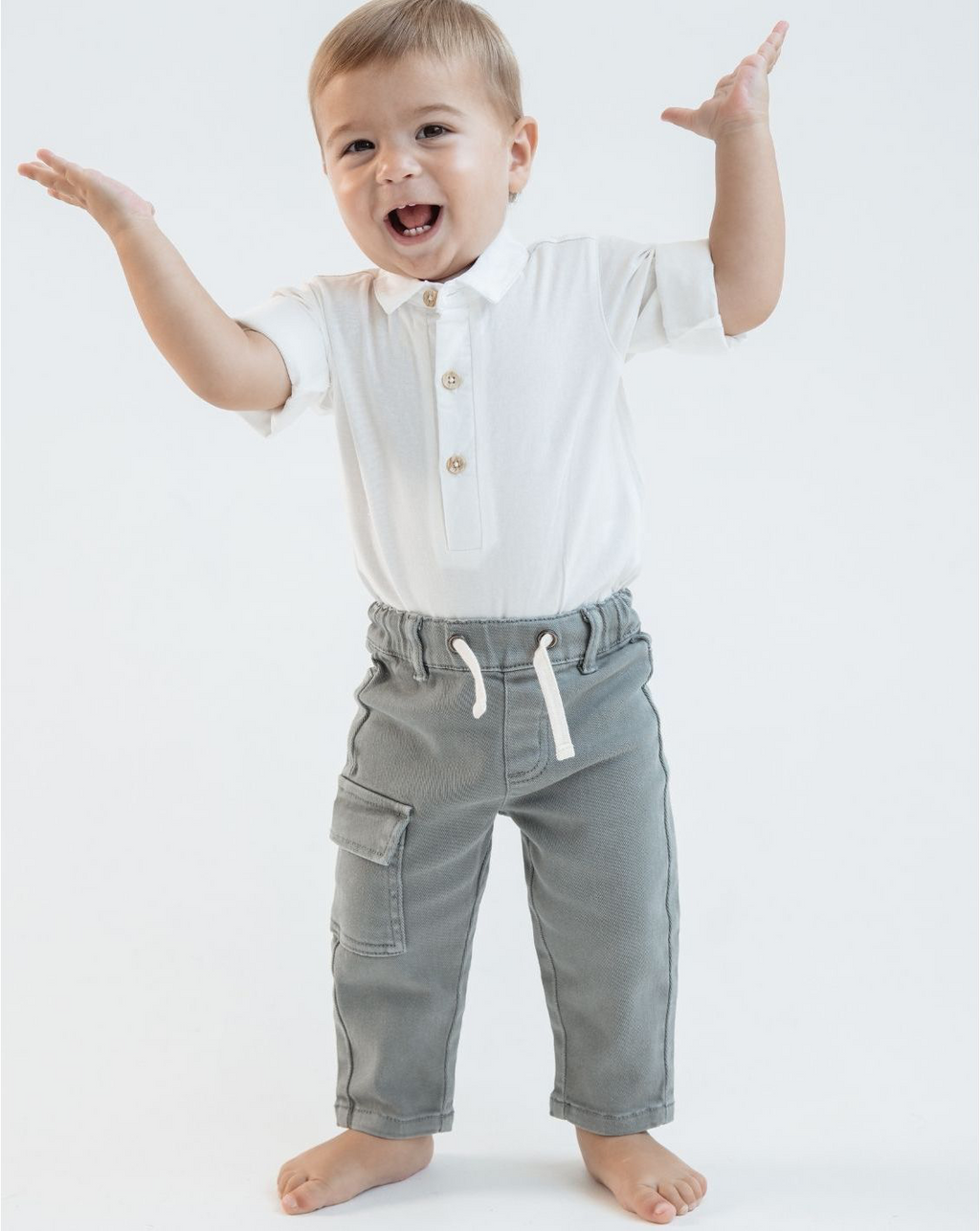 Long Cargo Pants J11