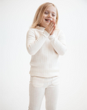 Rib flare Pants With Pockets A19