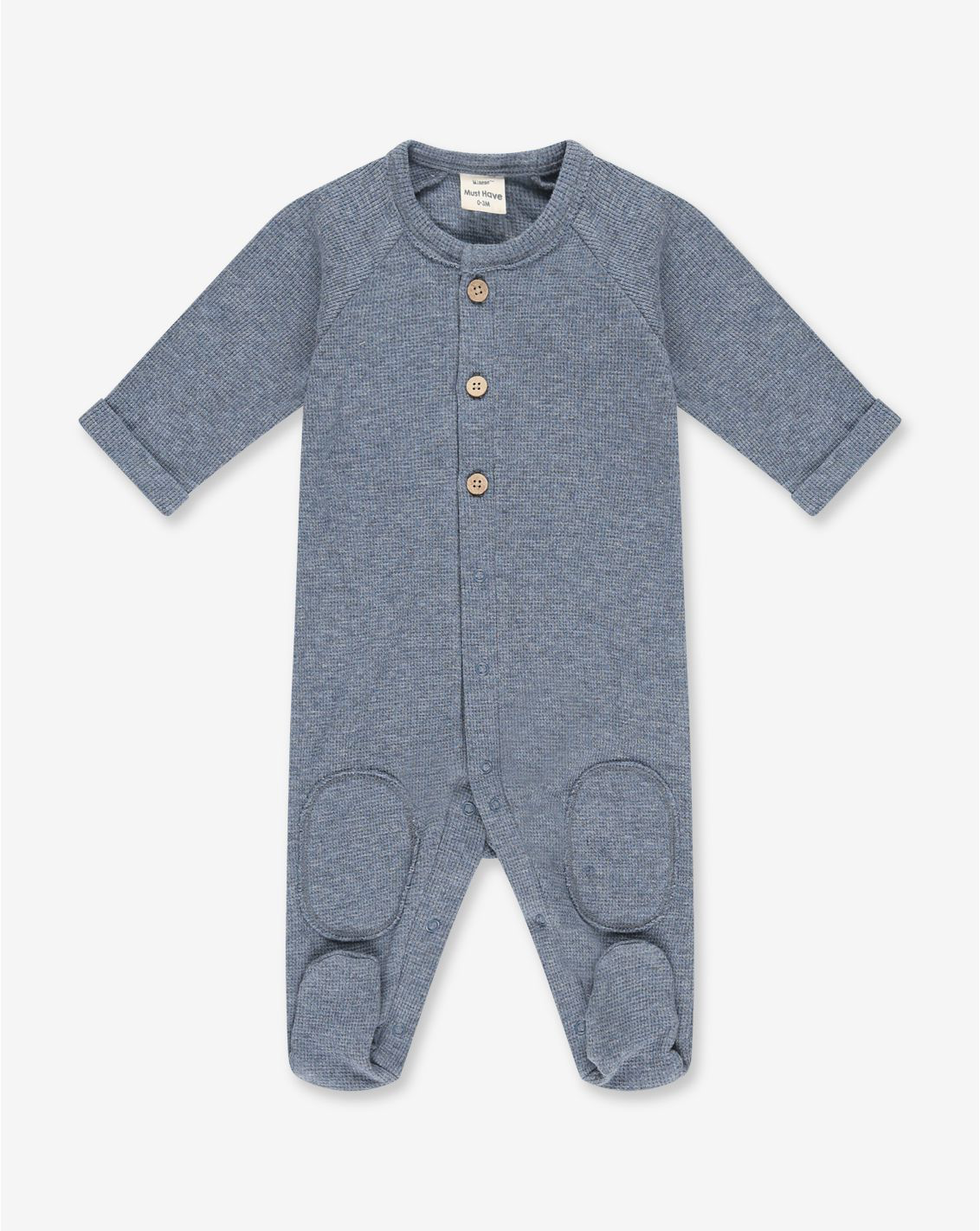Pique Overall With Buttons PR2