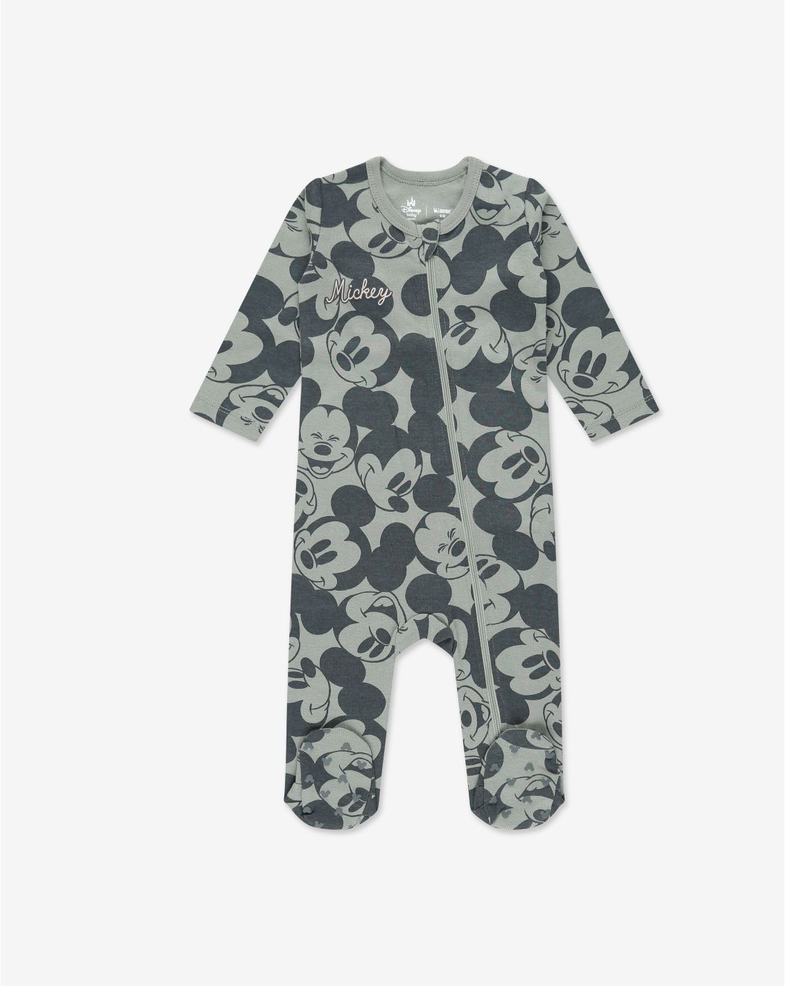 Disney Overall With a Zipper PJ