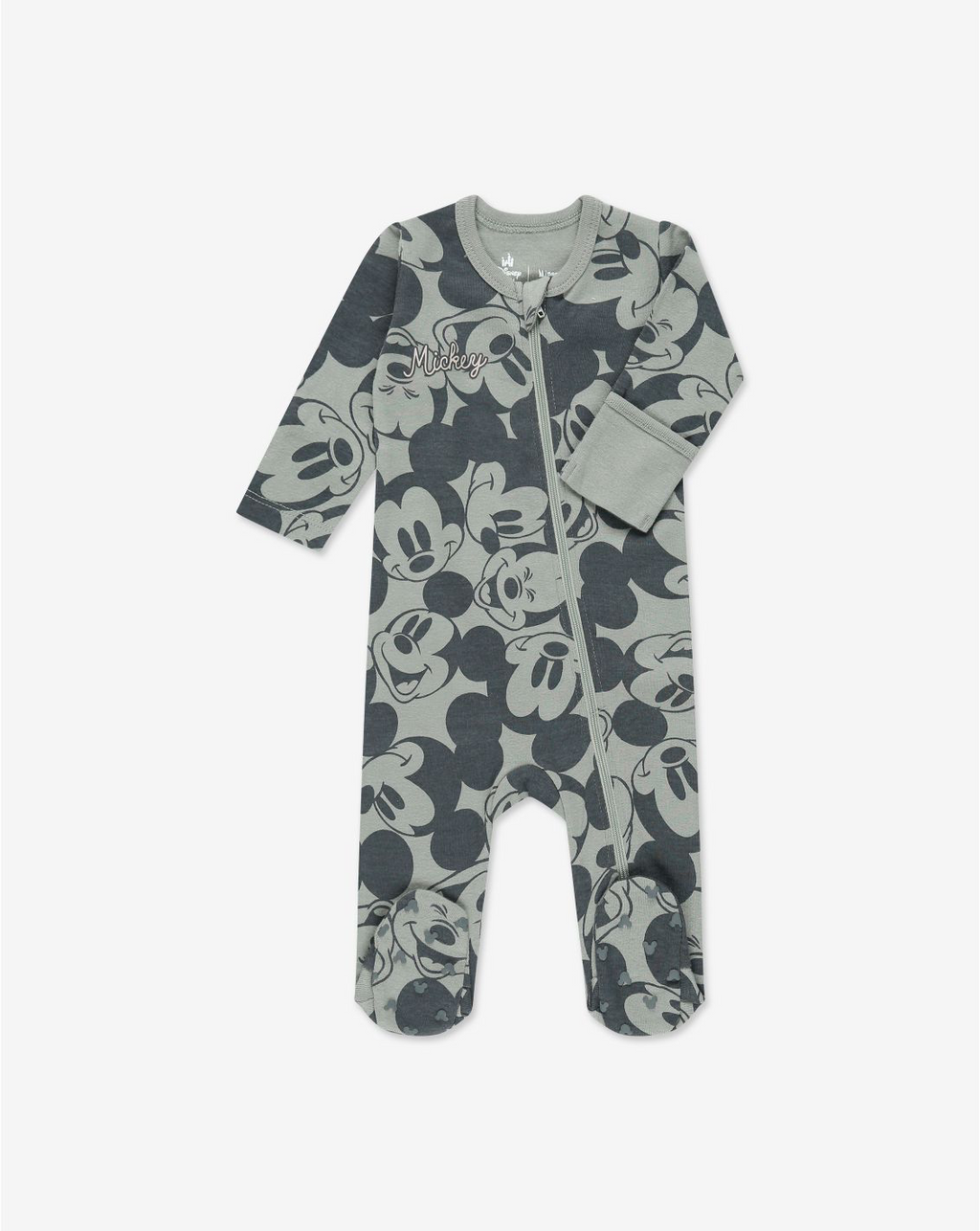Disney Overall With a Zipper PJ