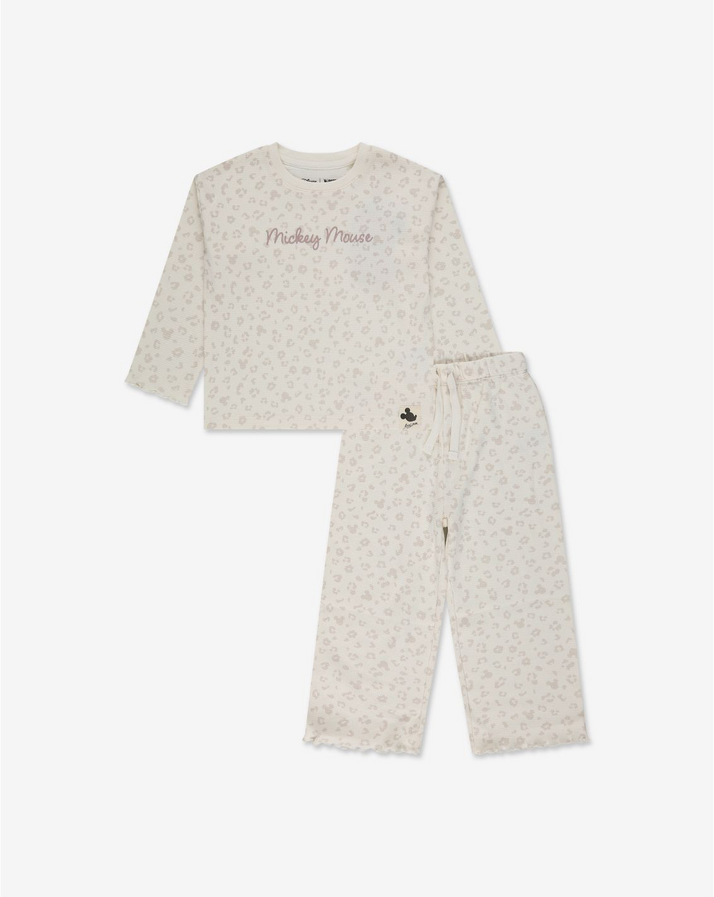 Girls Disney Snuggle Pique Pajamas Set PJ