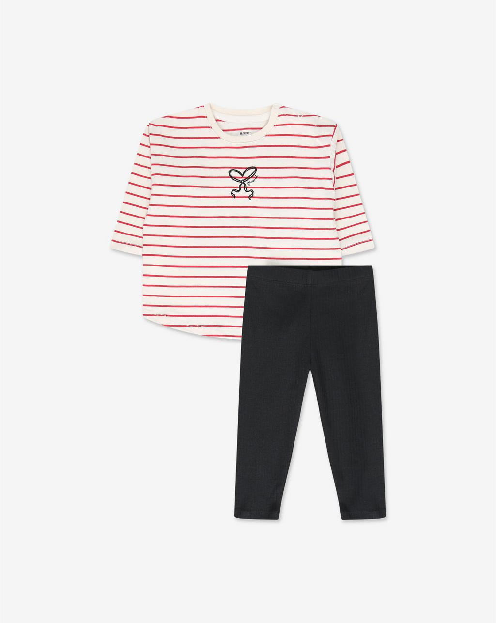 Girls Shirt & Tights Set KC1