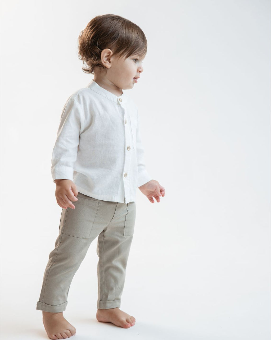 Woven Bodysuit With Pocket WB19