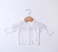 Knitted Lace Cardigan With Buttons BR