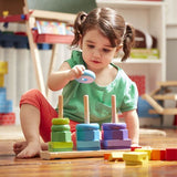 Geometric Stacker Toddler Toy