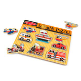 Vehicles Sound Puzzle - 8 Pieces