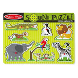 Zoo Animals Sound Puzzle - 8 Pieces