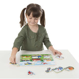 Vehicles Peg Puzzle - 8 Pieces