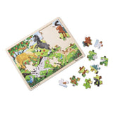 Frolicking Horses Jigsaw Puzzle - 48 Pieces