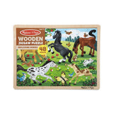 Frolicking Horses Jigsaw Puzzle - 48 Pieces
