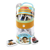 Tub Stickables - Trucks Soft Shapes Bath Toy