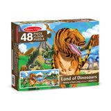 Melissa & Doug Land of Dinosaurs Floor Puzzle 48 Pcs