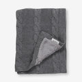 Double Sided Blanket - Knitted & Puffy 100 x 75 cm